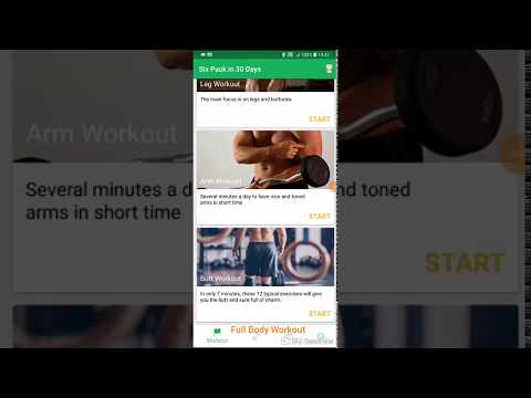 7 Minute Workout - Abs Workout Video