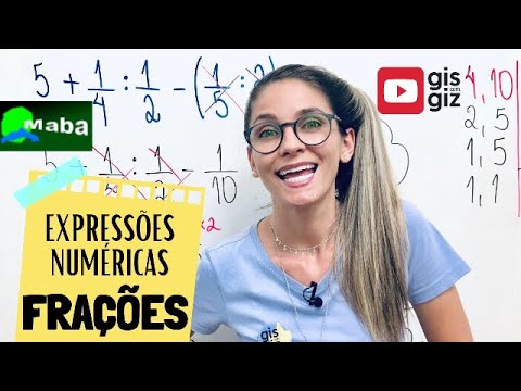 NUMERICAL EXPRESSIONS WITH FRACTIONS - With Prof. Gis