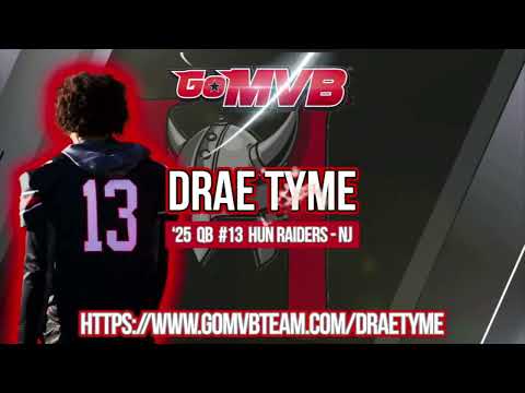 🏈TRAINING HIGHLIGHTS DRAE TYME '25 QB🏈 Press ▶️ Watch Now 6'5" 230 LBS