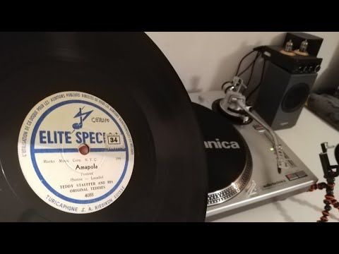 Amapola - Teddy Stauffer And His Original Teddies (Elite Special) on an Audio Technica AT-LP 120-USB