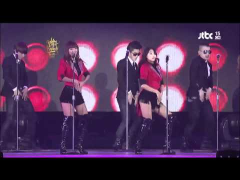 [HD] 120120 SISTAR - Intro & Ma Boy (Remix Version)
