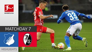 TSG Hoffenheim - SC Freiburg 0-0 | Highlights | Matchday 7 – Bundesliga 2022/23