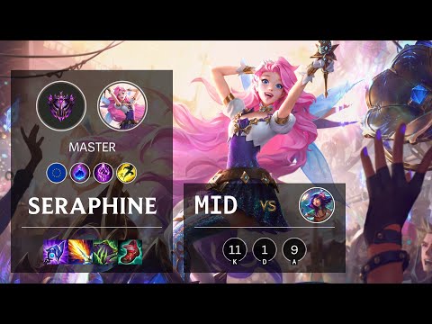 Seraphine Mid vs Neeko - EUW Master Patch 11.2