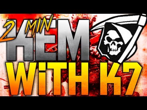 COD Ghosts: *INSANE* 2min K.E.M. STRIKE w/ K7