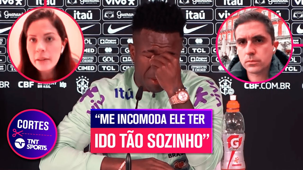 "SENSAÇÃO DE QUE ELE FOI JOGADO AOS LEÕES!" | MFM REPERCUTE ENTREVISTA COLETIVA HISTÓRICA DE VINI JR