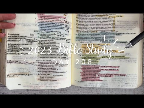 Study the Bible in One Year: Day 208 Isaiah 44-48 | Bible study for beginners