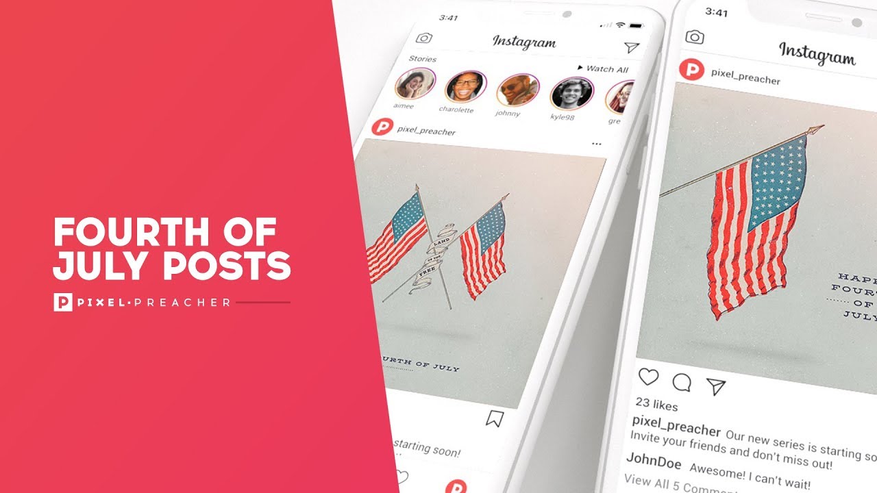 Free Fourth of July Social Media Posts!