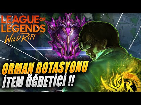 Wild Rift: YÜKSEK ELOYA ÇIKMAK İÇİN JUNGLE ROTASYONU ( İTEM ÖĞRETİCİ ) LEE SİN NASIL OYNANIR