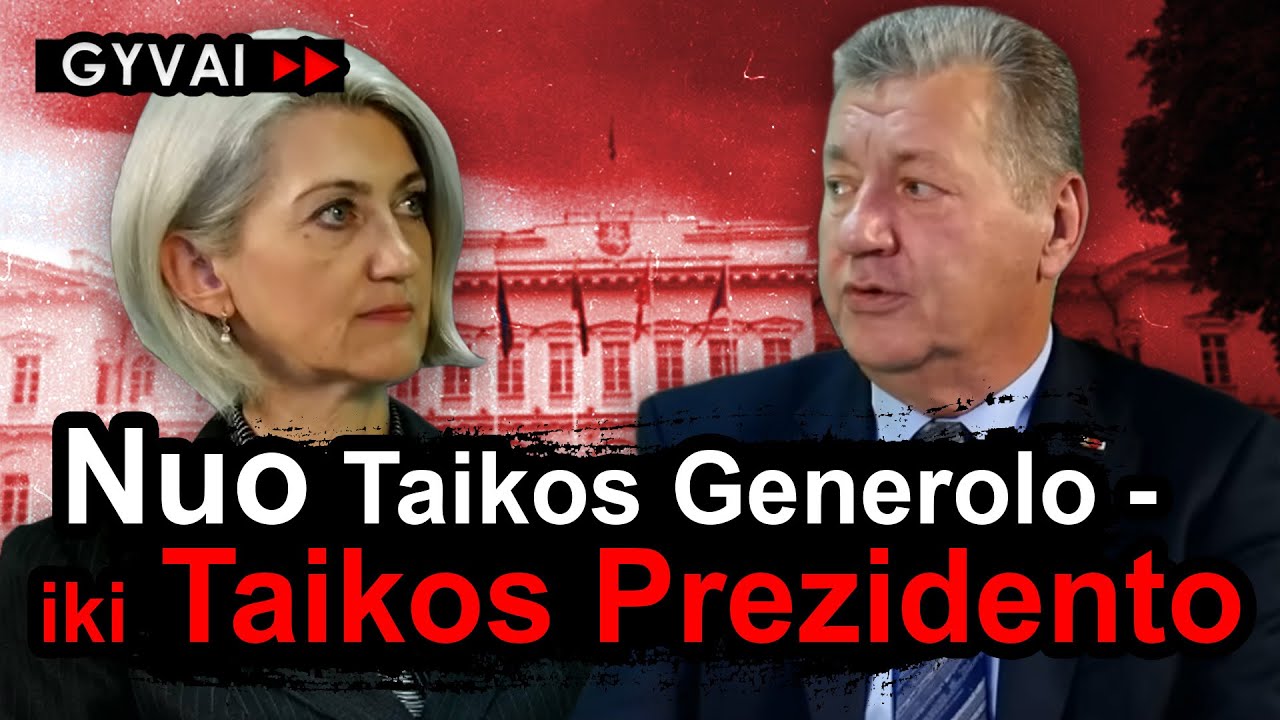 Gen.V.Tutkus: Tichanovskajai ne vieta Lietuvoje