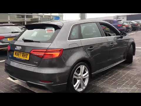 MA67RHX AUDI A3 TFSI S LINE GREY 2017, Sytner Audi Harrogate