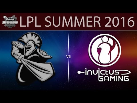 [LoL Highlights] NB vs iG Game 2 | LPL Summer 2016 (28.05.2016) - Newbee vs Invictus Gaming