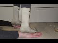 Hand Trample In Dirty Nike Socks