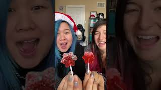 Pop rocks Candy Beatbox Challenge! 😱🤯 #beatbox #comedy #candy #beatboxgirl #featured #shorts