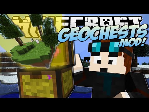 Minecraft | GEOCHESTS MOD! (World Eating Chests!) | Mod Showcase
