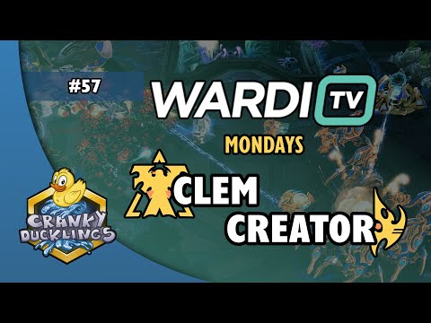 Clem vs Creator - TvP | WardiTV Mondays #57 | Weekly StarCraft 2 Tournament
