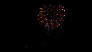 preview picture of video 'Fuegos Artificiales de las Fiestas de Los Roques Fasnia 19/09/2014.'
