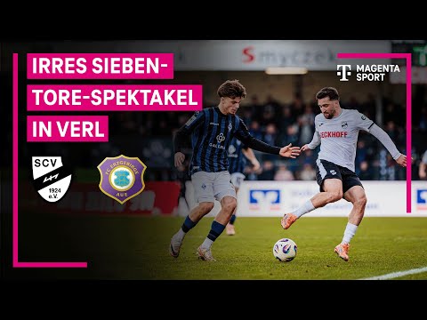 SC Verl - SV Waldhof Mannheim | Highlights mit Live-Kommentar | 3. Liga | MAGENTA SPORT