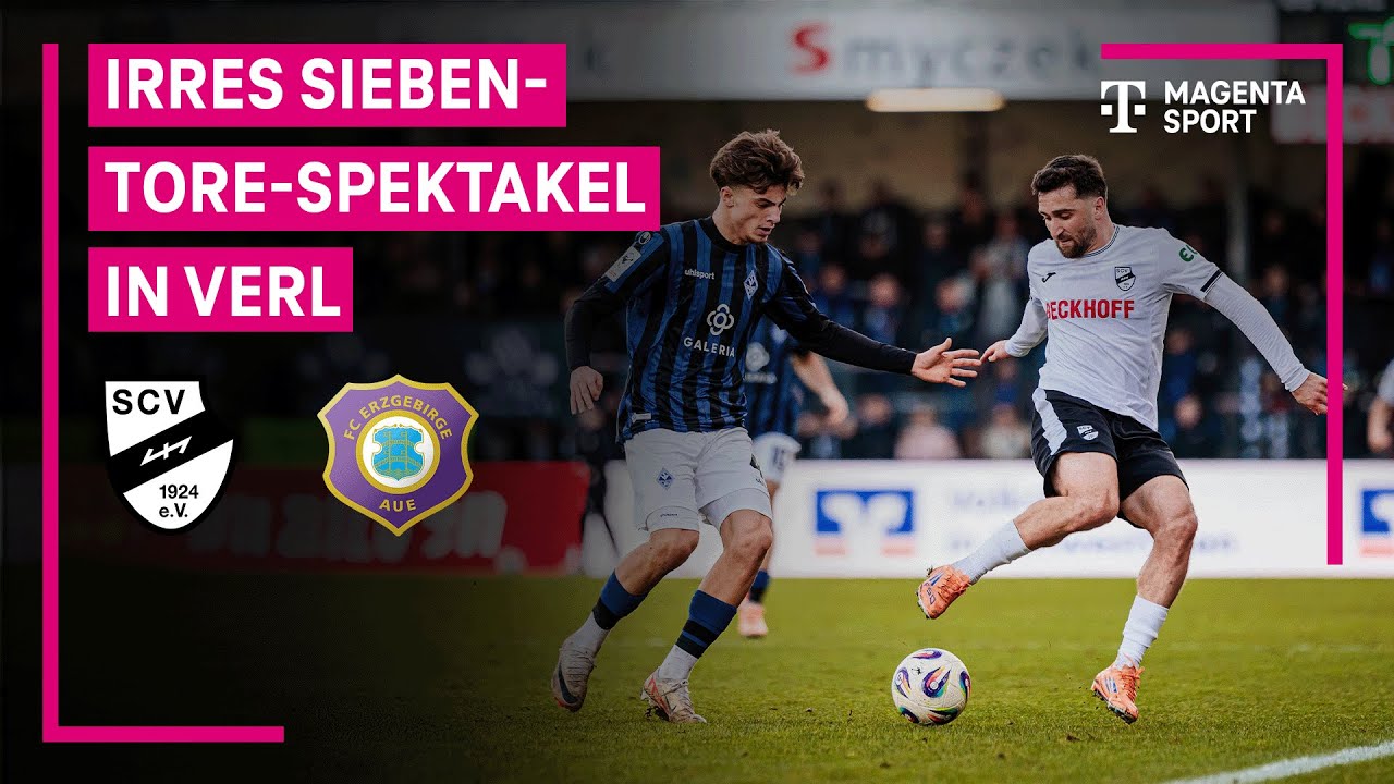 SC Verl vs SV Waldhof Mannheim Highlights