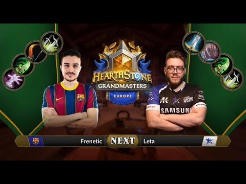 Frenetic vs Leta | 2021 Hearthstone Grandmasters Europe | Top 8 | Season 2 | Week 6