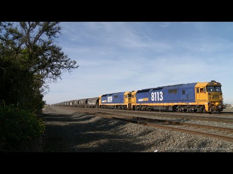 7731V Pacific National Grain Train Refuels At Gheringhap - PoathTV Australian Trains & Railways