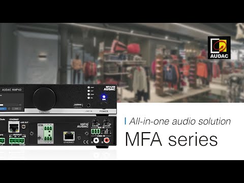 Трансляционный усилитель AUDAC MFA208