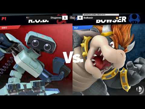 DDD 56 SSBU Winners Semis - Diogenes (ROB) vs Bulbasir (Bowser)