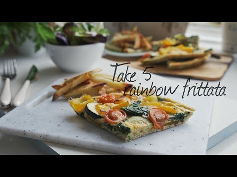 Slimming World Syn-free rainbow frittata recipe - FREE