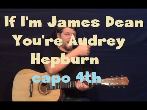 If I'm James Dean You're Audrey Hepburn (Sleeping With Sirens) Easy Guitar Lesson How to Play