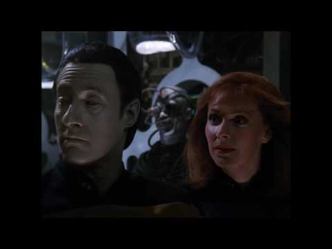 The away team attempt to rescue Picard - Star Trek TNG - 1/2