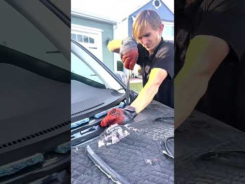 2020 Honda HRV Windshield Replacement 💪#orangecounty #oc #autoglass #windshieldreplacement