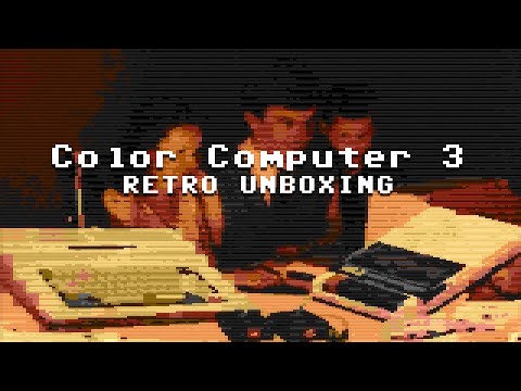 "Tandy Color Computer 3" - Retro Unboxing