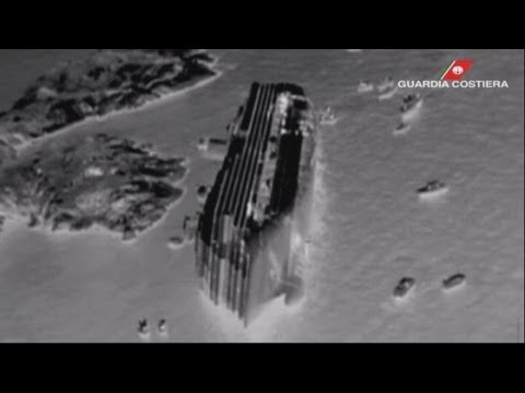 Costa Concordia anniversary: Italian coastguard release new rescue footage
