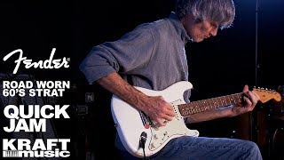 Video thumbnail for Fender Road Worn 60's Stratocaster - Quick Jam by Kraft Music