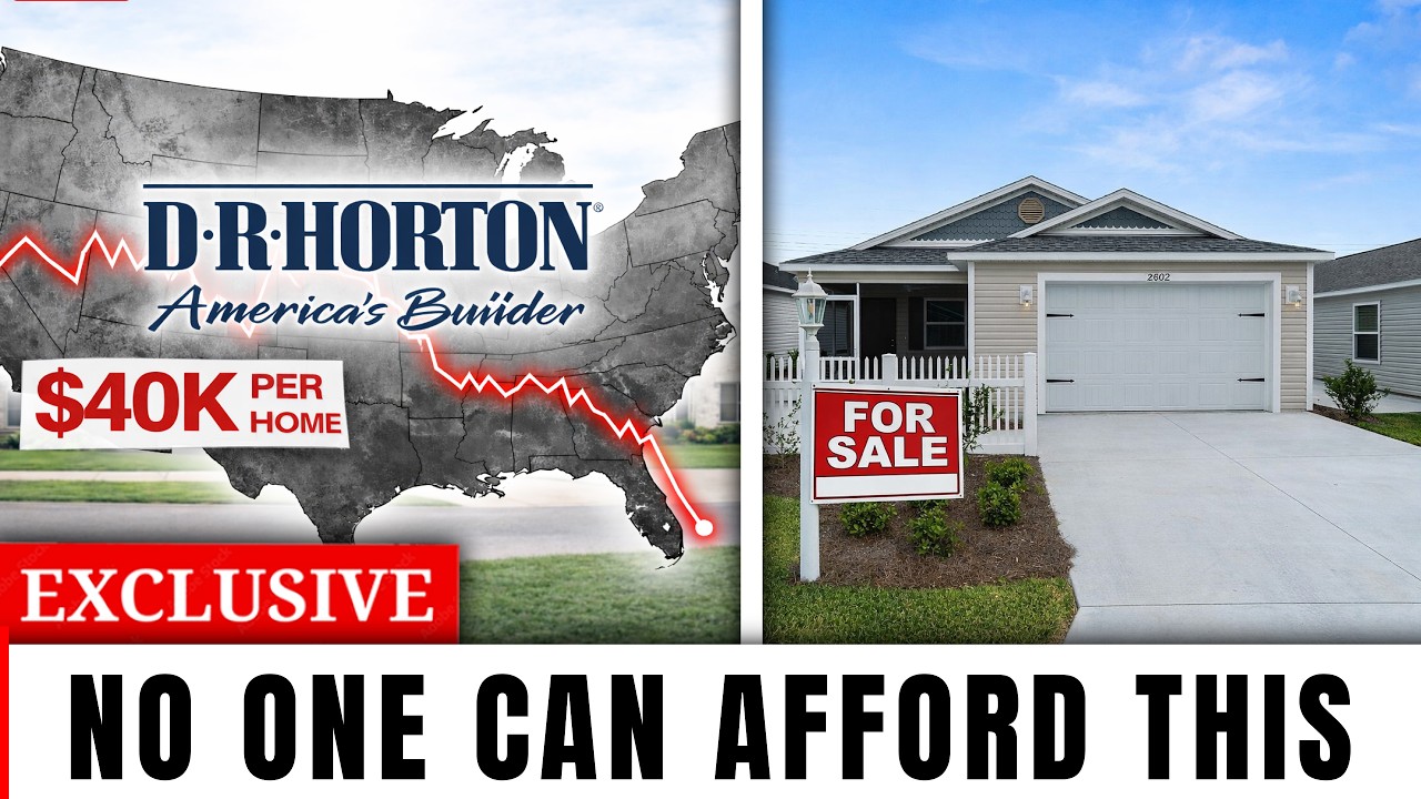 America's Largest Homebuilder Is Paying $40K Per Home — And It's Getting Worse
