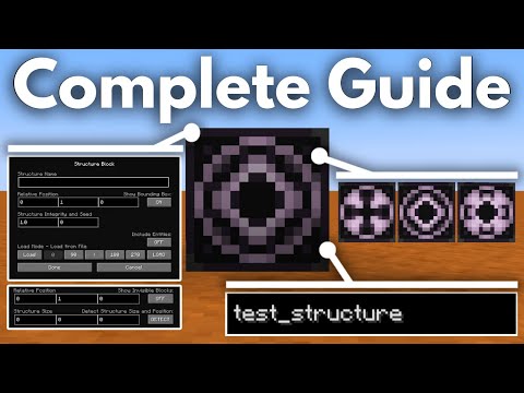 How To Use Structure Blocks in Minecraft 1.21 (Java and Bedrock)
