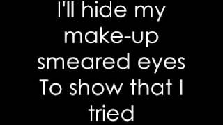 Makeup Smeared Eyes - Automatic Loveletter (Juliet Simms) lyrics video
