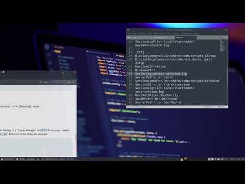 ArcoLinux : 2337 FIX - font too big or too small - Change SDDM DPI setting - Arch Wiki to the rescue