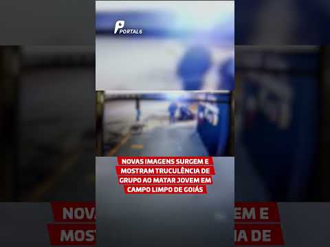 Novas imagens surgem e mostram truculência de grupo ao matar jovem em Campo Limpo de Goiás