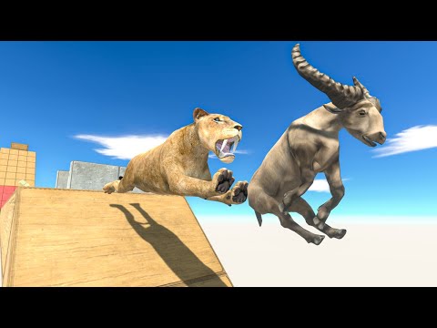 Who can Survive on Track with Quicksand Challenge? - Animal Revolt Battle Simulator