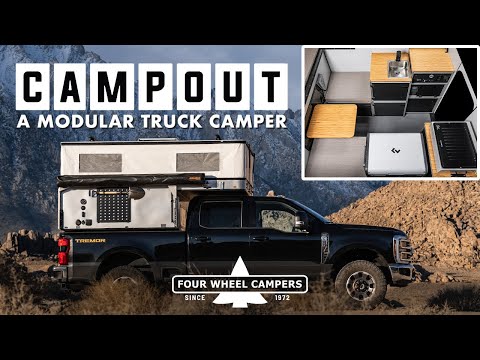 Introducing The CampOut | Modular Slide-In Truck Campers by Four Wheel Campers