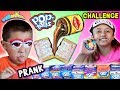 VEGEMITE POP TART Joke CHALLENGE W Lex Mike FV Family Pt 2