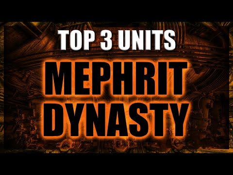 Top 3 Mephrit Dynasty Units - War Zone Nephilim - 9th Edition Necrons - Warhammer 40k 2022