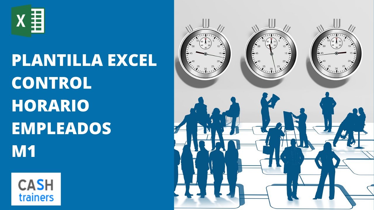 ✅ Registro HORAS JORNADA LABORAL y CONTROL ASISTENCIA con Excel