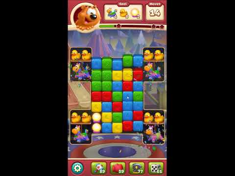 Toon Blast Level 3181 - NO BOOSTERS 🐻🐺🐱 | SKILLGAMING ✔️