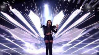 www.infotime.ge - Nina Sublati - Warrior (Georgia) 2015 Eurovision ( LIVE First Semi-Final )