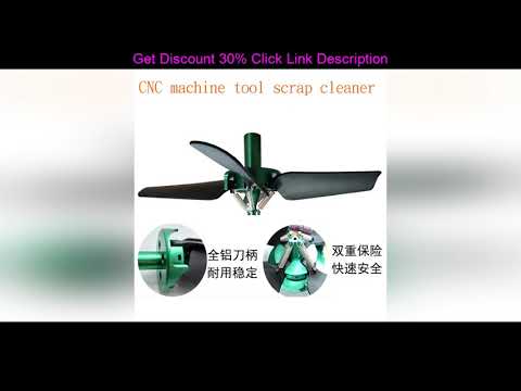 Review 1pcs Machine tool scrap cleaner D160 D260 Chip Removal Fan CNC Fan  Dust removal by the knif