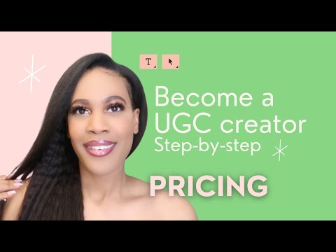 How to PRICE yourself as a Ugc Creator | UGC Creator Series Pt. 2 💰🤍