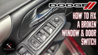 How to Fix a Broken Dodge Grand Caravan Power Window, Lock, & Door Switch