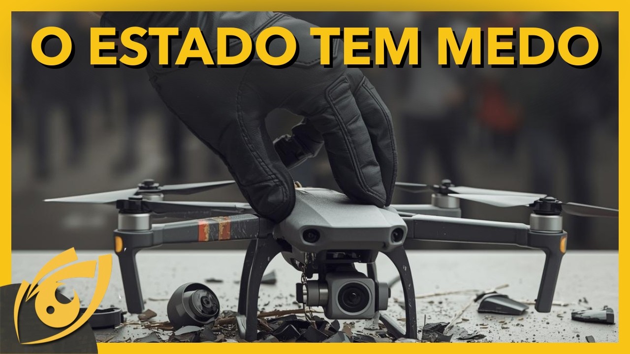 Proibido VOAR: o estado não teme drones, teme CIDADÃOS LIVRES
