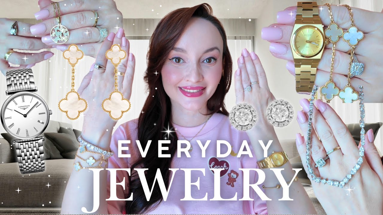 Fine Jewelry Collection 2025 | VCA, Tiffany & Co, Longines, Tissot, Swarovski, solid gold jewelry